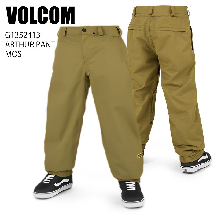 VOLCOM ボルコム G1352413 ARTHUR PANT MOS 23-24 ボードウェア メンズ