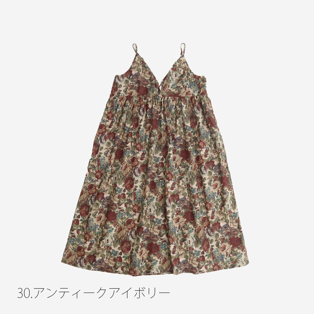 NARU(ナル) 30ビエラゴブランロココ柄 キャミワンピース 656810 | NEW