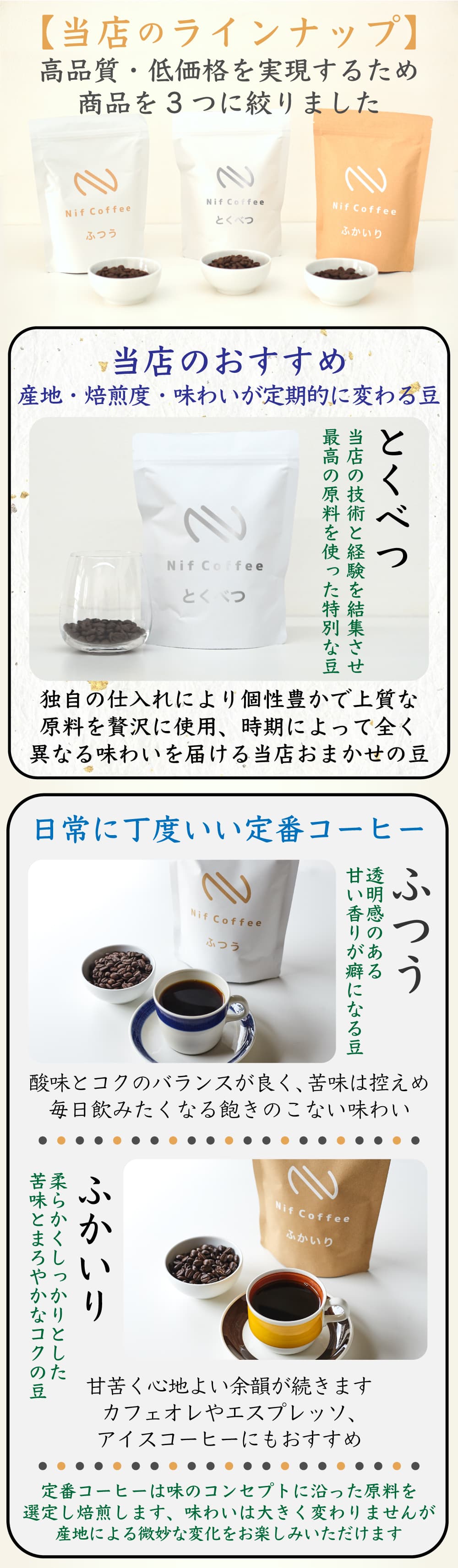 初回限定】スペシャルティコーヒーお試しセット｜3種飲み比べ・送料