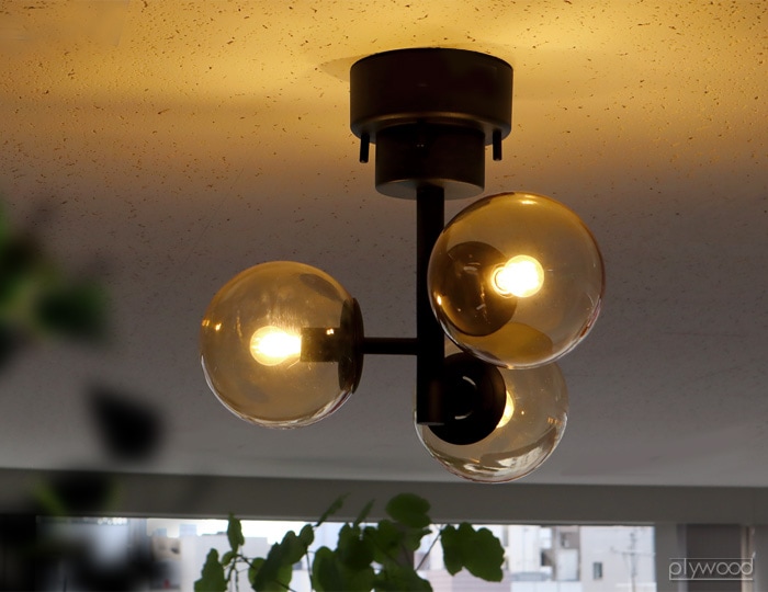 ブリッド タイニー ガラス シーリングライト 3灯 BRID TINY GLASS