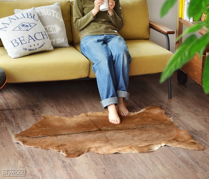 アマブロ ゴートファーマット ラグ amabro GOAT FUR MAT | 新着