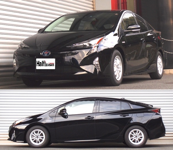 プリウス50系専用 RS-R ローダウンスプリング(Ti2000 HALF DOWN)を販売