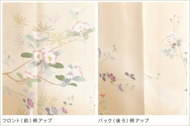 人気の正絹訪問着レンタル、七五三や卒業式・入学式の母親着物 レンタル