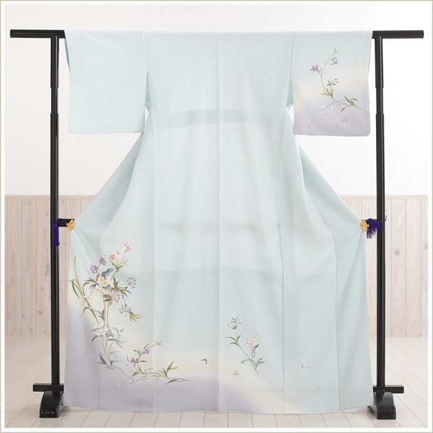 人気の正絹訪問着レンタル、七五三や卒業式・入学式の母親着物 レンタル