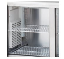 新品・安心2年保証】フクシマガリレイ 横型舟形シンク付き冷蔵庫