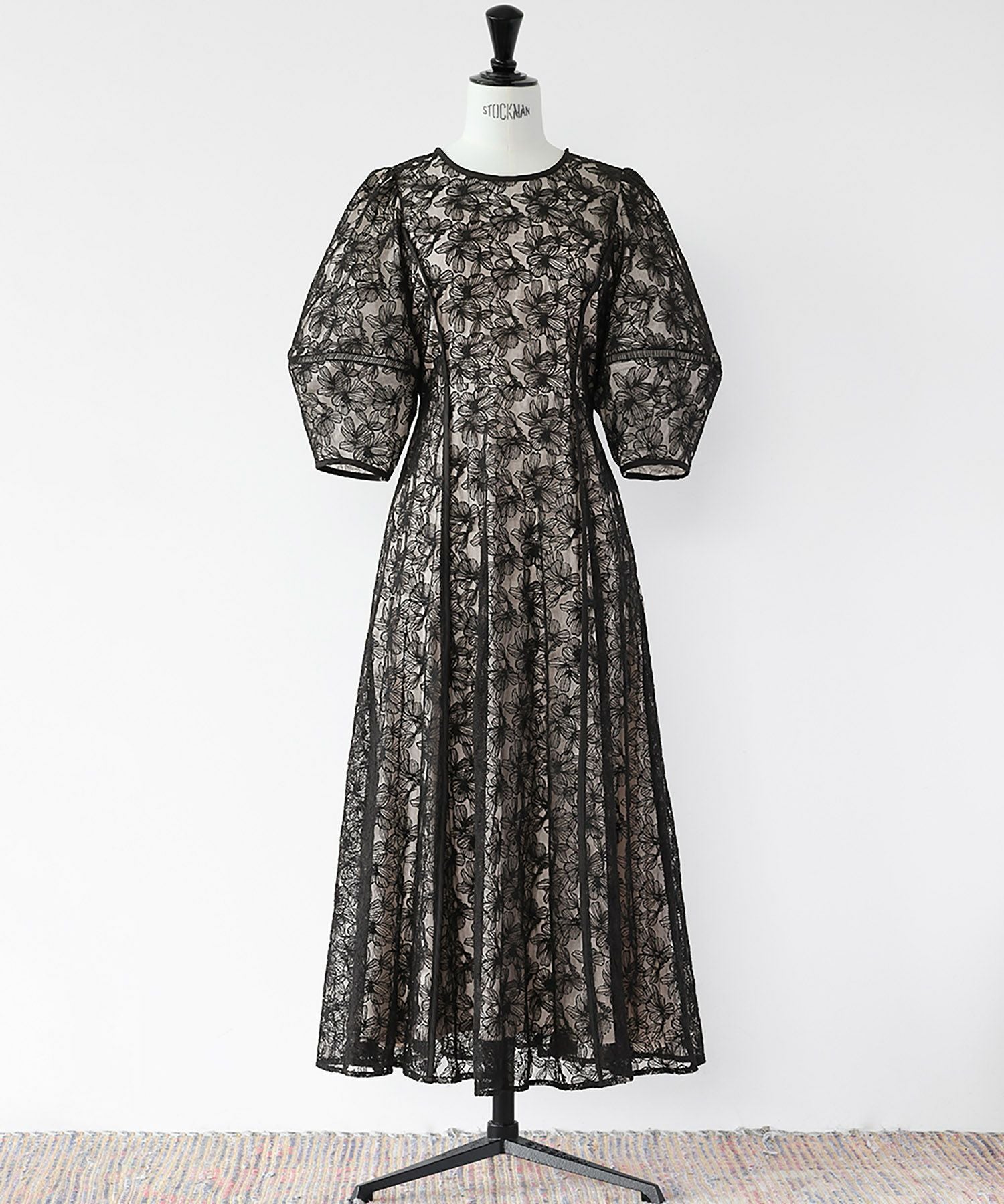 結婚式・お呼ばれ対応 | パフスリーブ結婚式ワンピースドレス