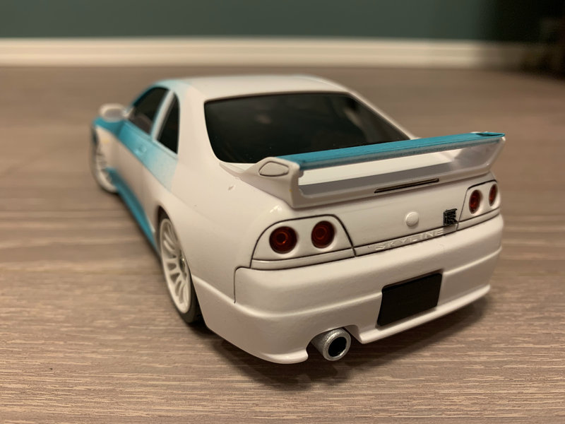 MINI-Z(ミニッツ)走行日誌 GT-Rニスモ(R33)のボディを作る