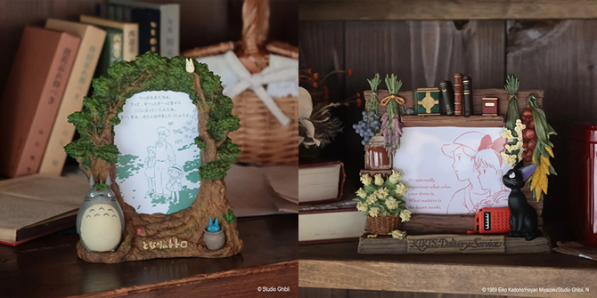 となりのトトロ』『魔女の宅急便』のフォトフレームが新発売