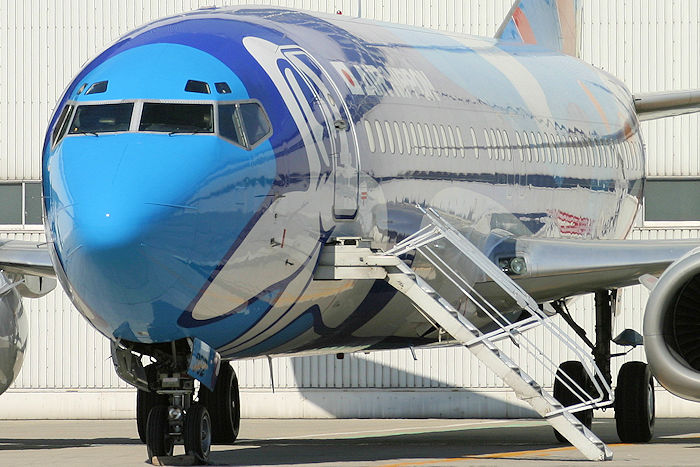 アイランド ドルフィン ANK（エアーニッポン） B737-400 JA392K