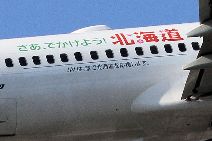 さあ、でかけよう！北海道 JAL（日本航空） B737-800 JA306J