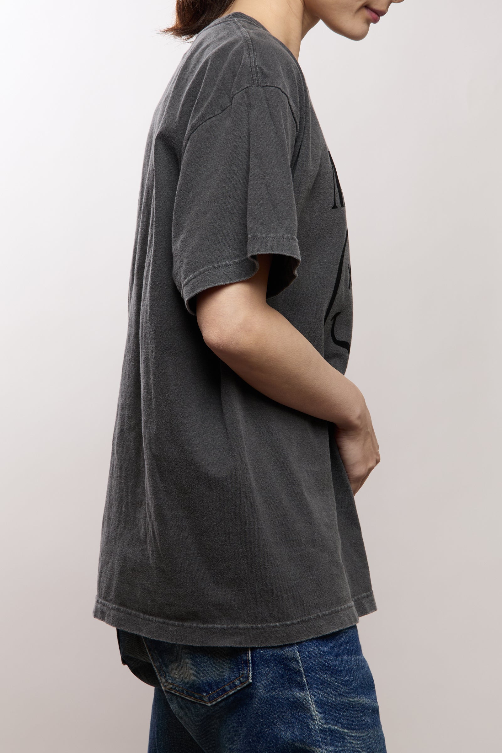 NIRVANA | ニルヴァーナ FLOCKY PRINT T-SHIRT | GOOD ROCK SPEED