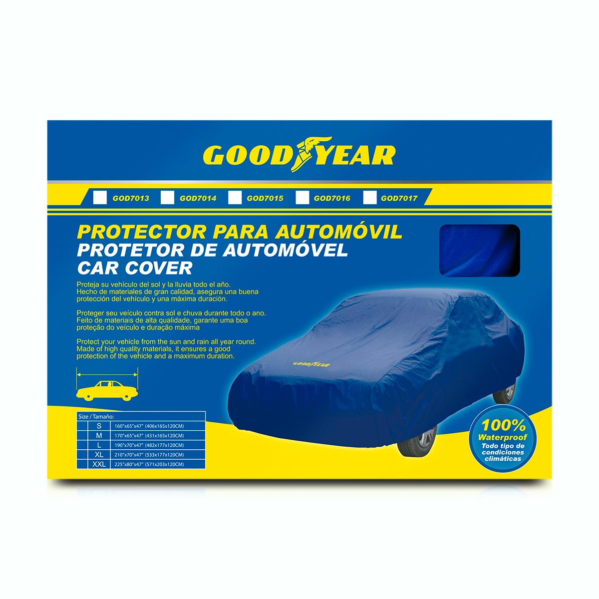 Goodyear Car Cover Size S – Goodyear Store