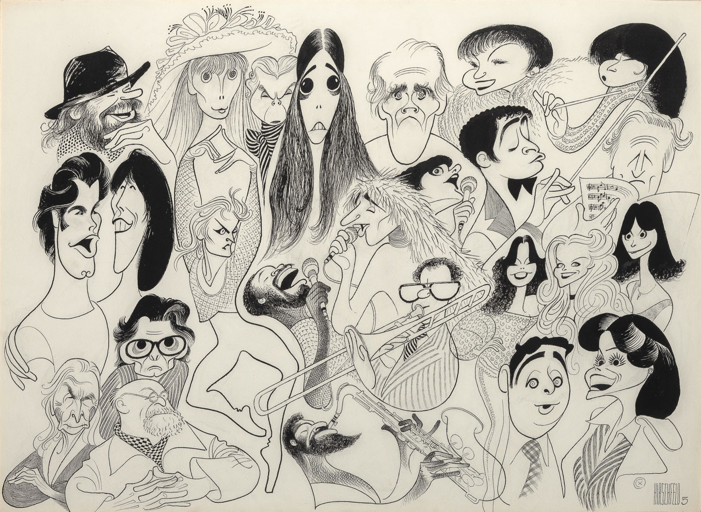 Lot 72 - Al Hirschfeld's Critics' Choice for 1978-79