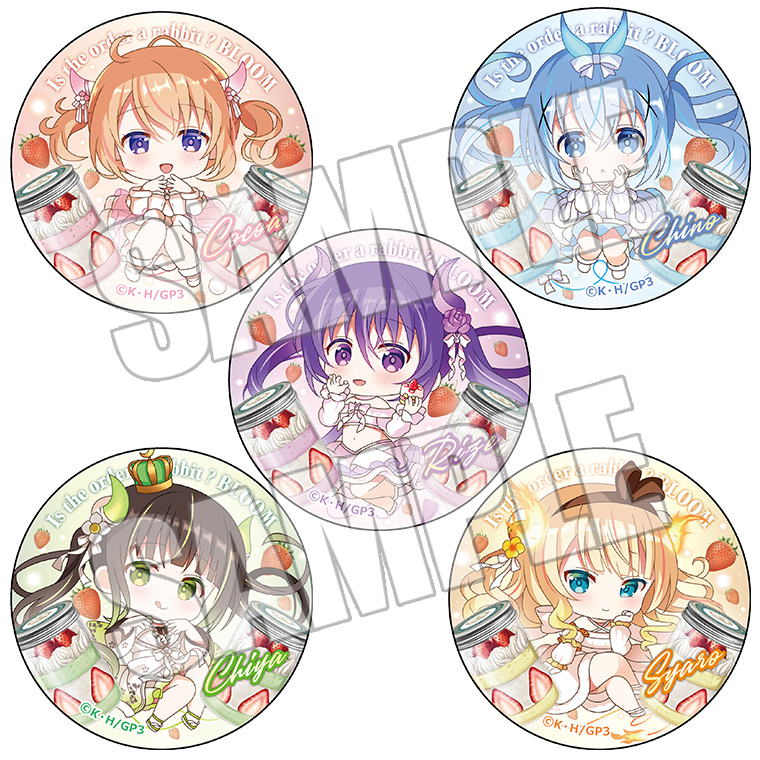 ご注文はうさぎですか？チノ缶バッジ41個入り ご注文はうさぎ