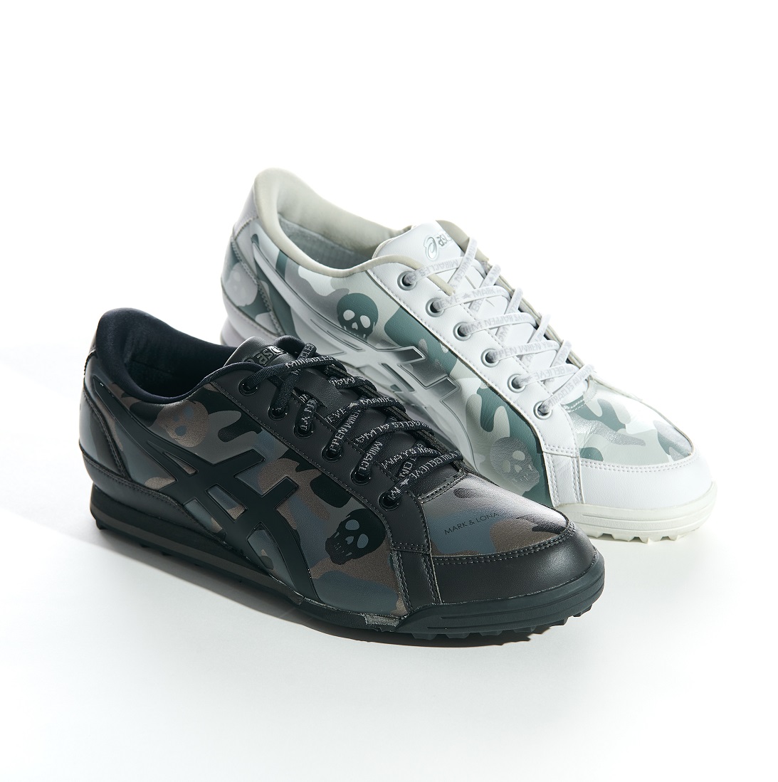 河童】ASICS マーク＆ロナ ゴルフシューズ 河童】ASICS マーク＆ロナ