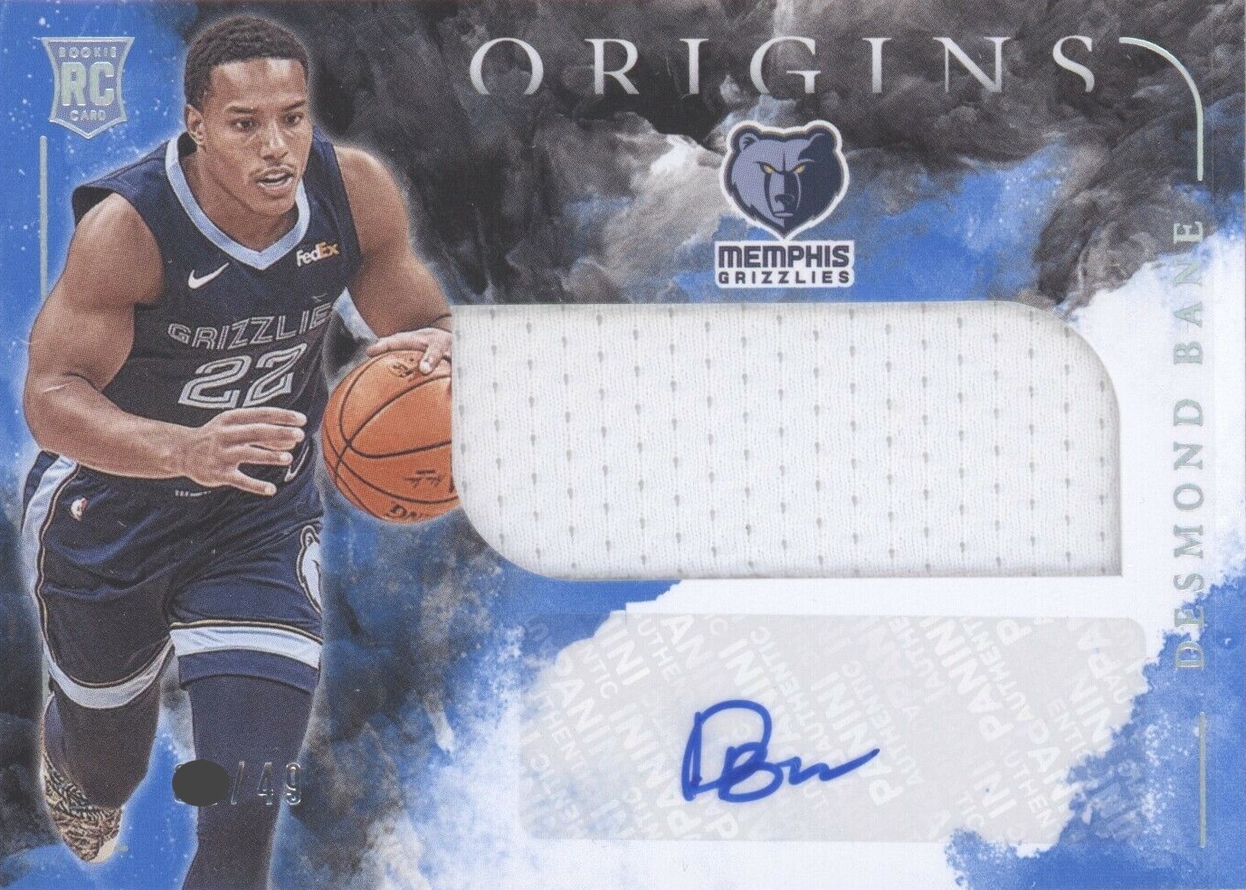 NBA Future Watch: Desmond Bane Basketball Cards, Memphis Grizzlies