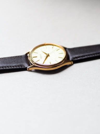 Seiko Dolce SACM150 8J41-0AJ0 Gold Kira-zuri Textured Dial