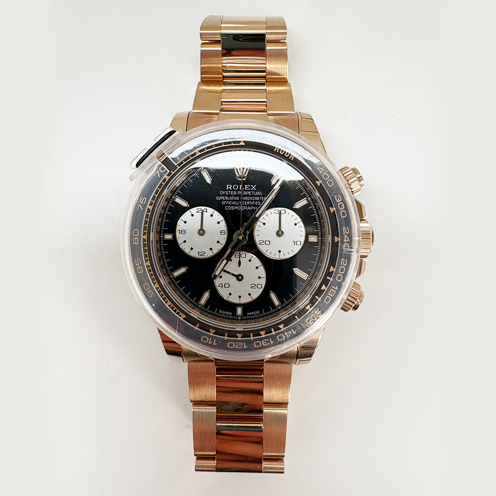 Daytona Rose Gold Black Cerachrom Bezel 
