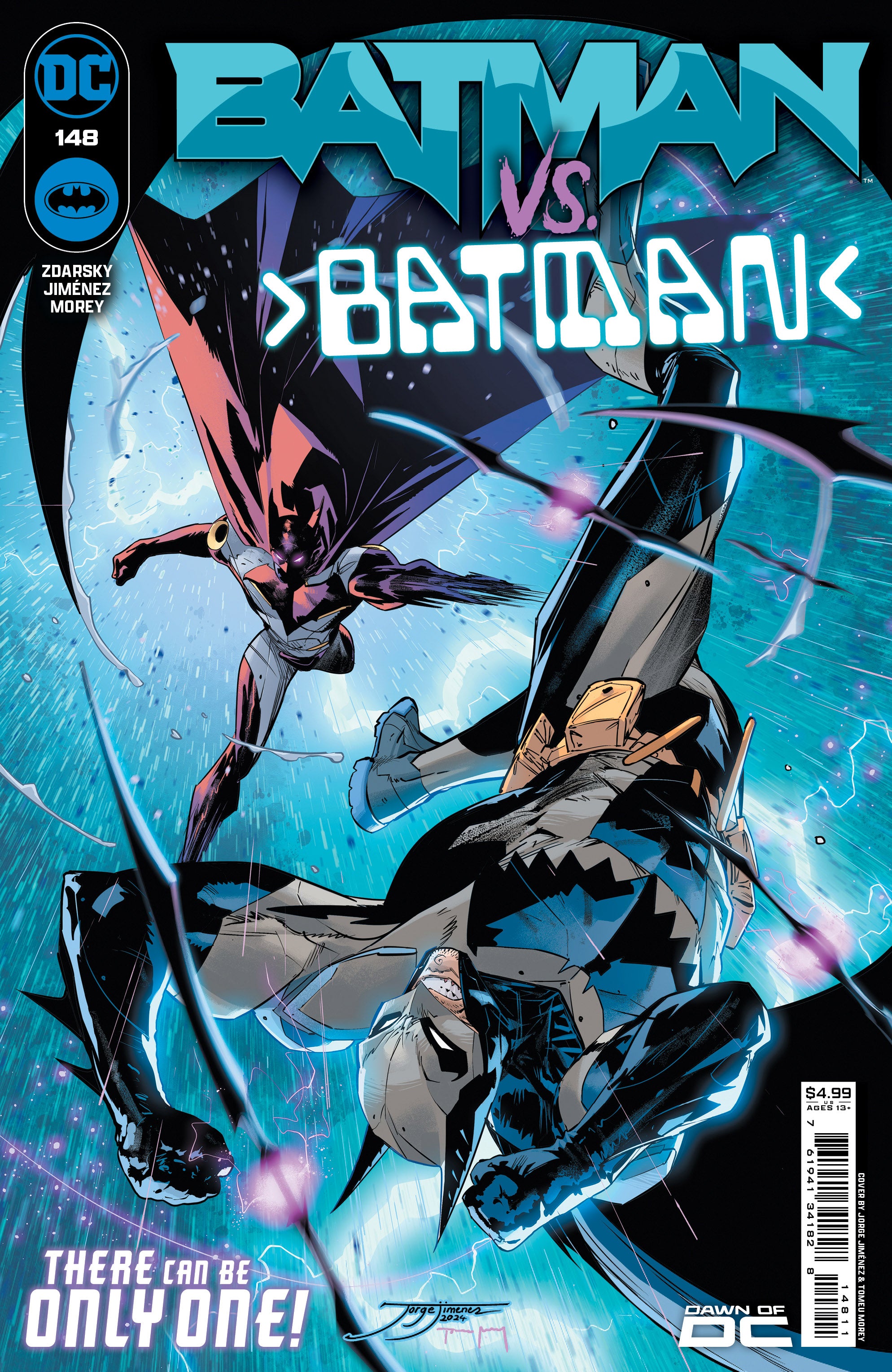 Batman #148 A Jorge Jimenez Chip Zdarsky (06/04/2024) Dc | Golden
