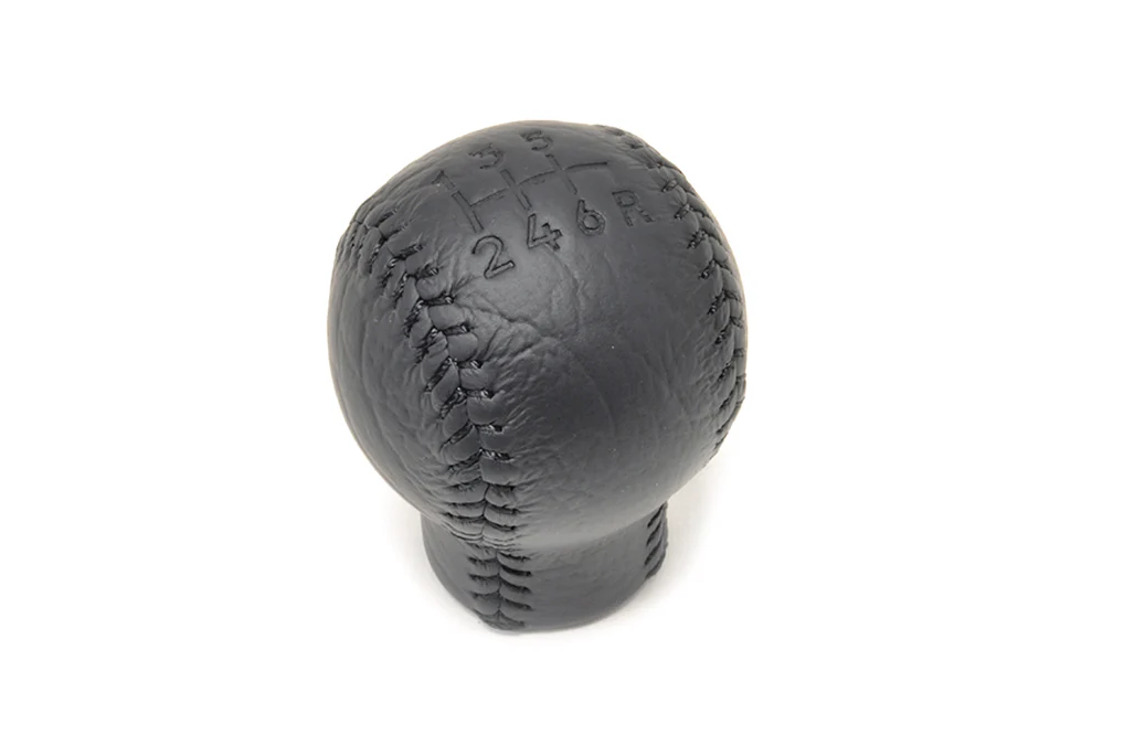 Mitsubishi OEM Leather Shift Knob for Evo MR 6-Speed M10x1.25