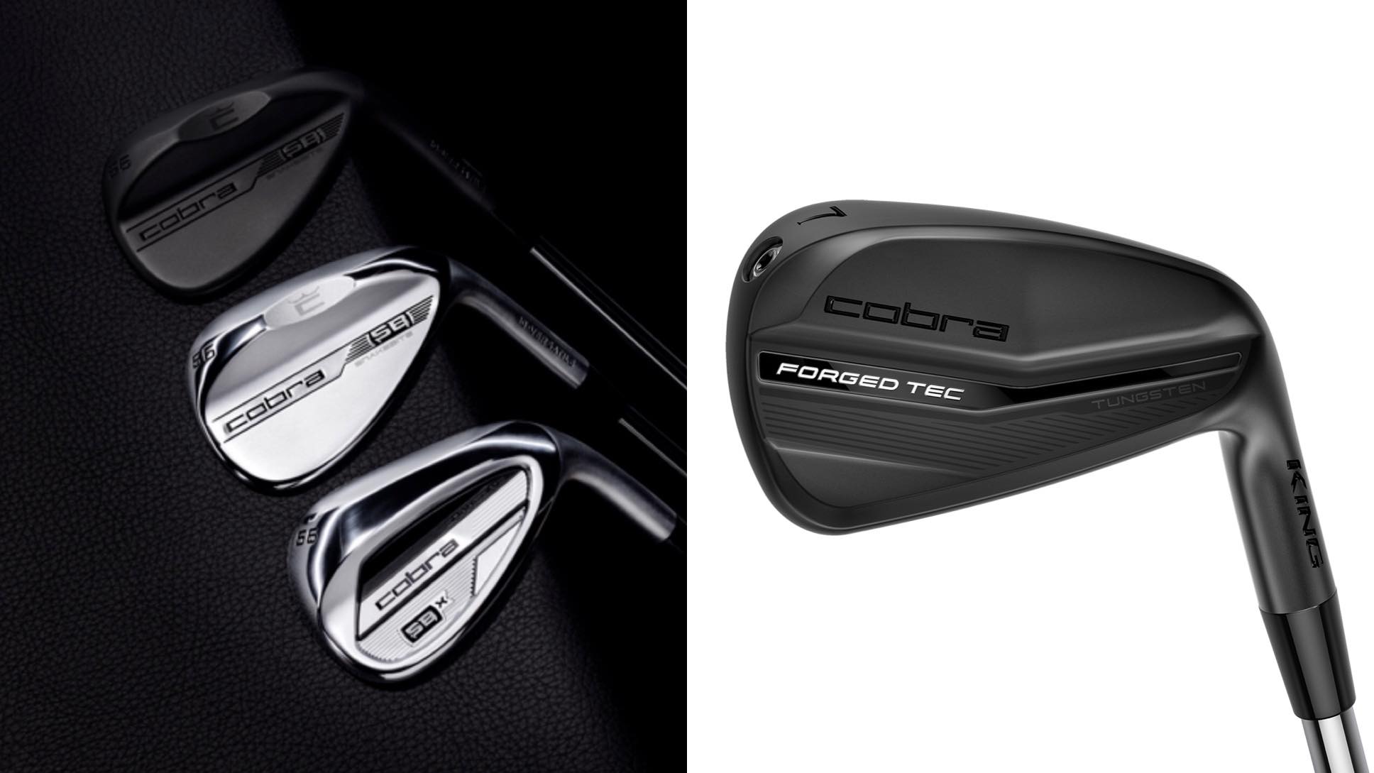Cobra Snakebite wedges and Forged Tec Black irons: First Look
