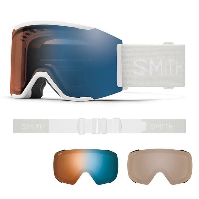 SMITH スミス ゴーグル SQUAD MAG スカッドマグ WHITE VAPOR 25-26 調