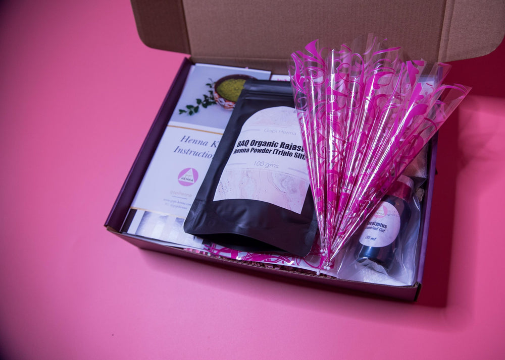 Professional Henna Kit DIY Deluxe | Everything you need! – Gopi Henna