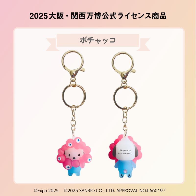 2025年大阪・関西万博の公式キャラクター「ミャクミャク」・サンリオ