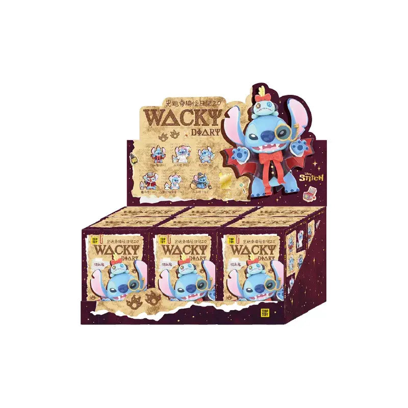 Stitch Wacky Diary 2.0 Series Halloween Decorations Blind Box