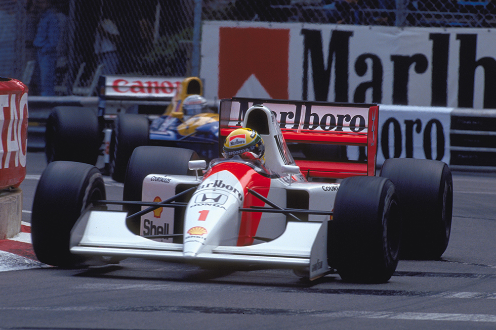 モンテカルロ最終盤の伝説バトル｜伝説の軌跡｜Ayrton Senna｜Honda
