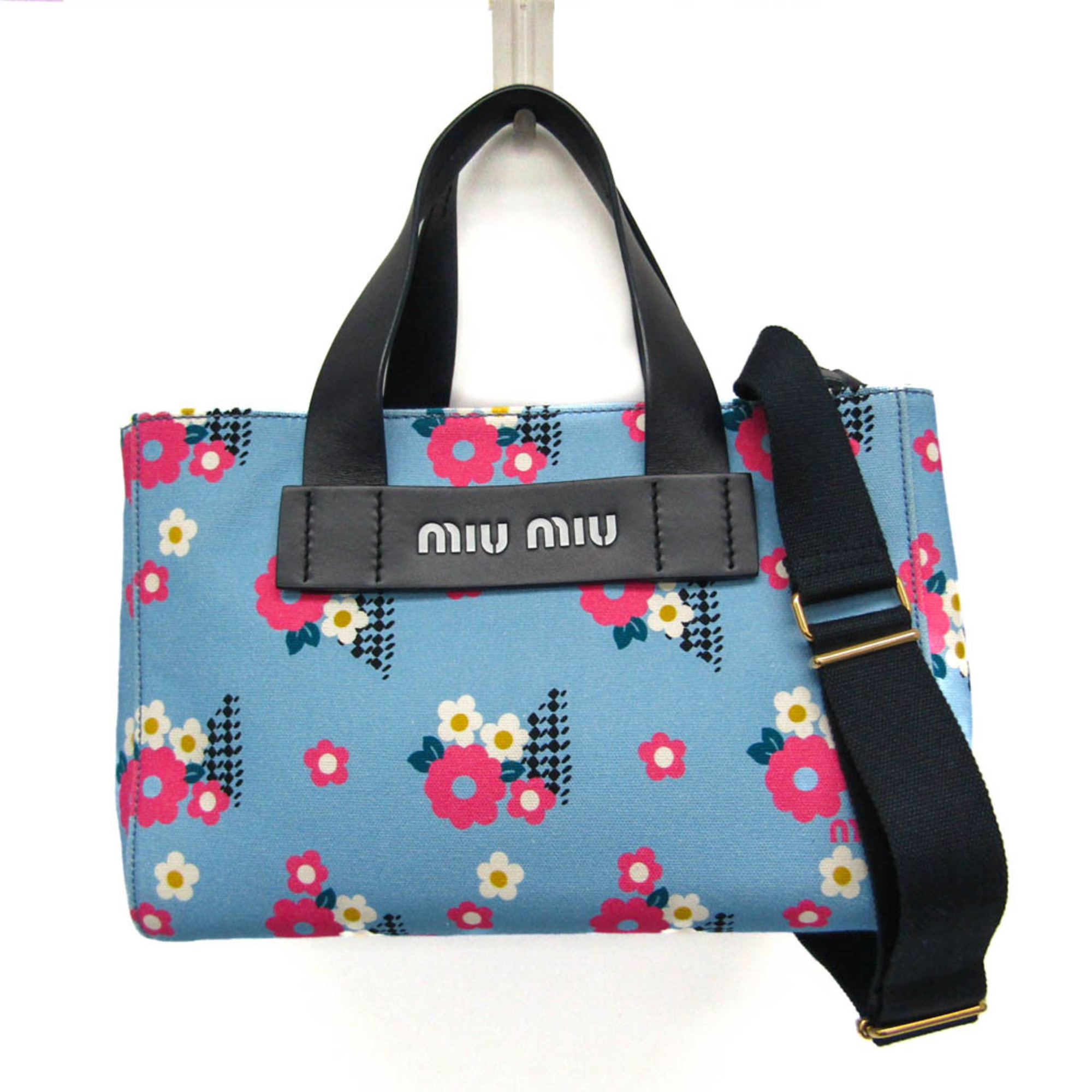 ミュウミュウ(Miu Miu) CANAPA FIORI 5BA085 レディース レザー
