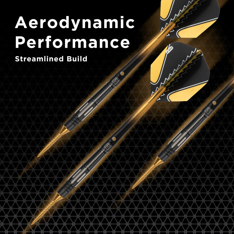 Viper Black Flux 90% Tungsten Steel or Soft Tip Conversion Darts