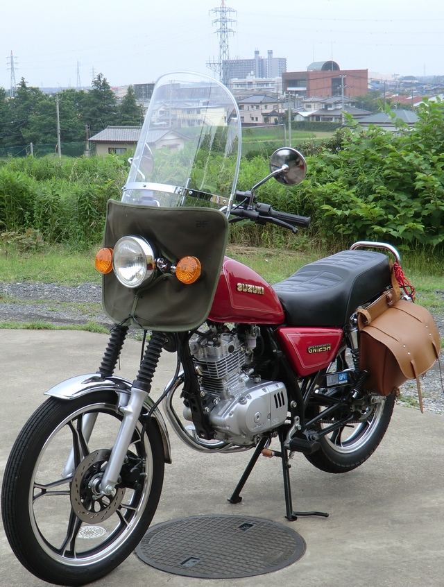 旭風防No.99 スポーツとミニの比較 – パパはGN125H好き