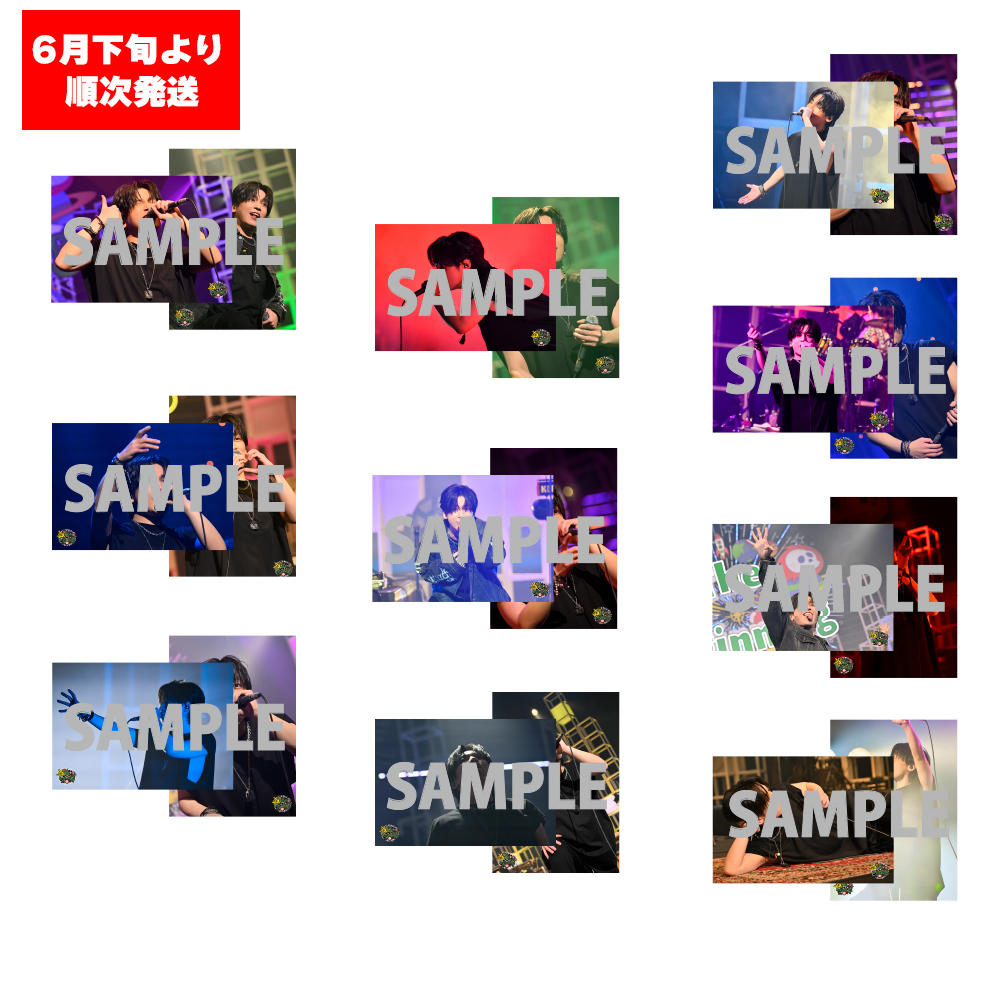 6月下旬より順次発送】The Beginningツアーブロマイド | Gero Live