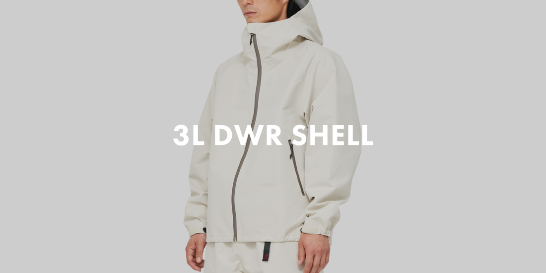PEAK 3-L DWR SHELL 機能素材 | GRAMICCI（グラミチ）OFFICIAL SITE