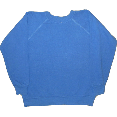 70s ヴィンテージスウェット カラーフロッキー カンザス大学 ビンスエ