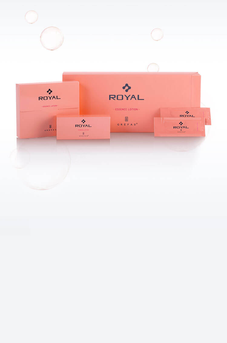 グレファスロイヤルエッセンスローション 90×2(箱無し180袋) グレ