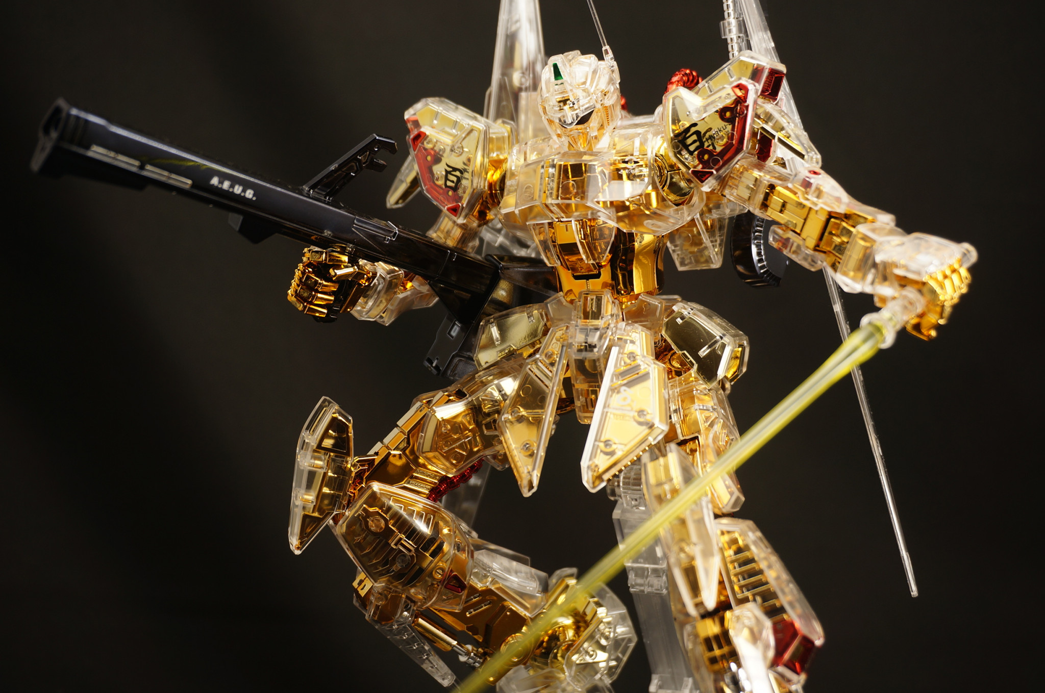 MG ZZガンダムver ka クリア 百式 ver 2.0 メカニカルクリア MG ZZ