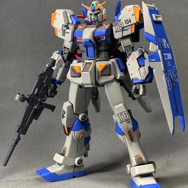 HGUC 1/144 ガンダム4号機｜MiZ@プラロボ工房さんのガンプラ作品