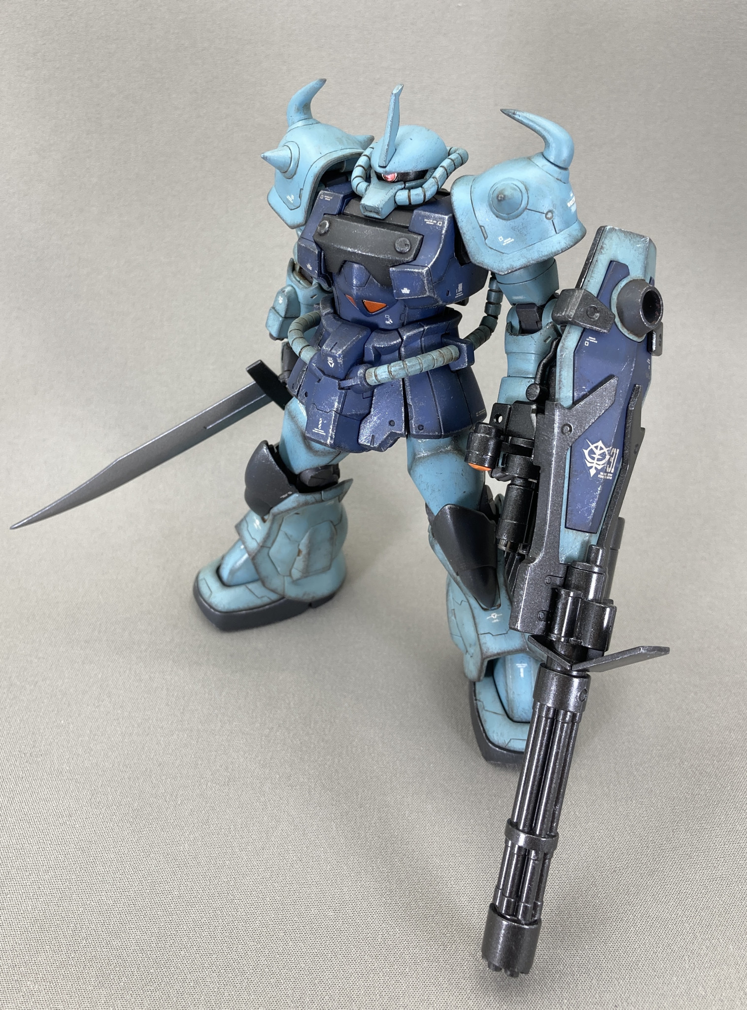 HG グフカスタム｜241さんのガンプラ作品｜GUNSTA（ガンスタ）