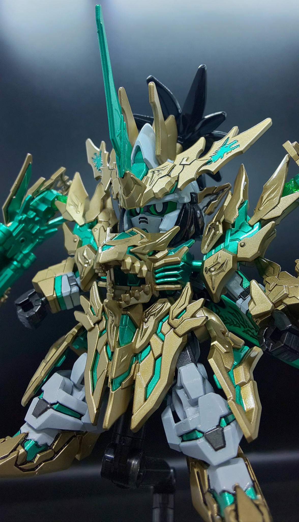 龍賢劉備ユニコーンガンダム｜ひろぱぱさんのガンプラ作品｜GUNSTA