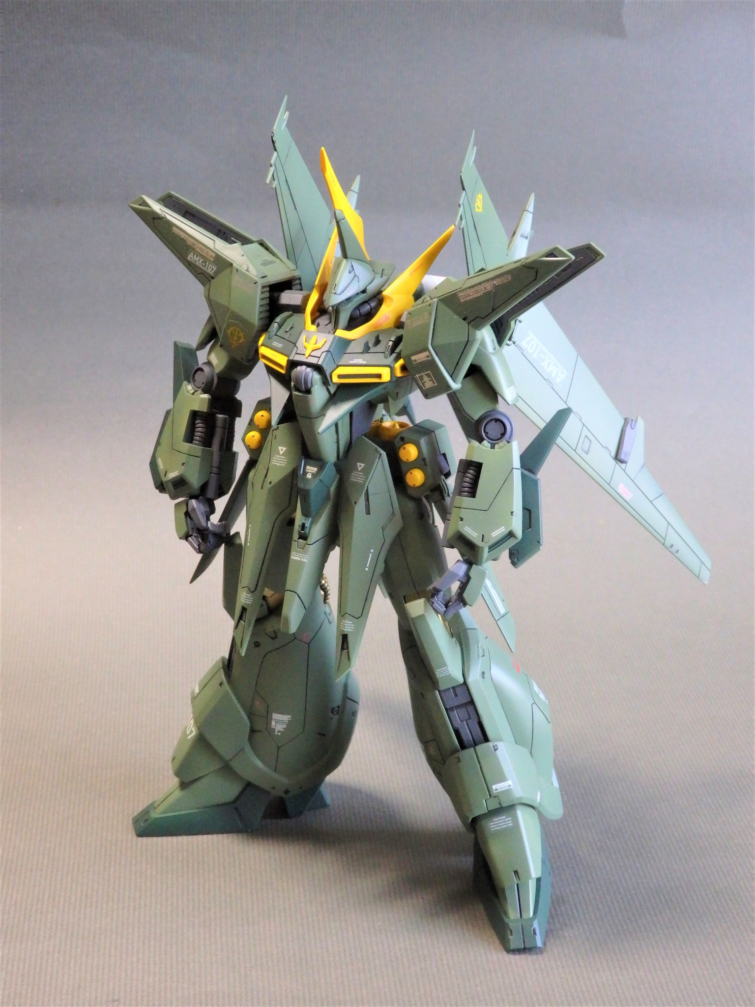 RE 1/100 AMX-107 バウ 量産型ver｜@matsmon1さんのガンプラ作品