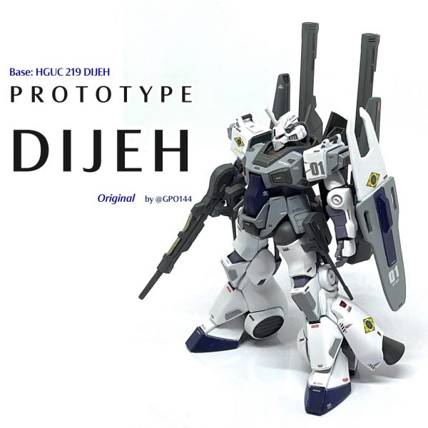 プロトタイプ ディジェ｜gpo144さんのガンプラ作品｜GUNSTA（ガンスタ）