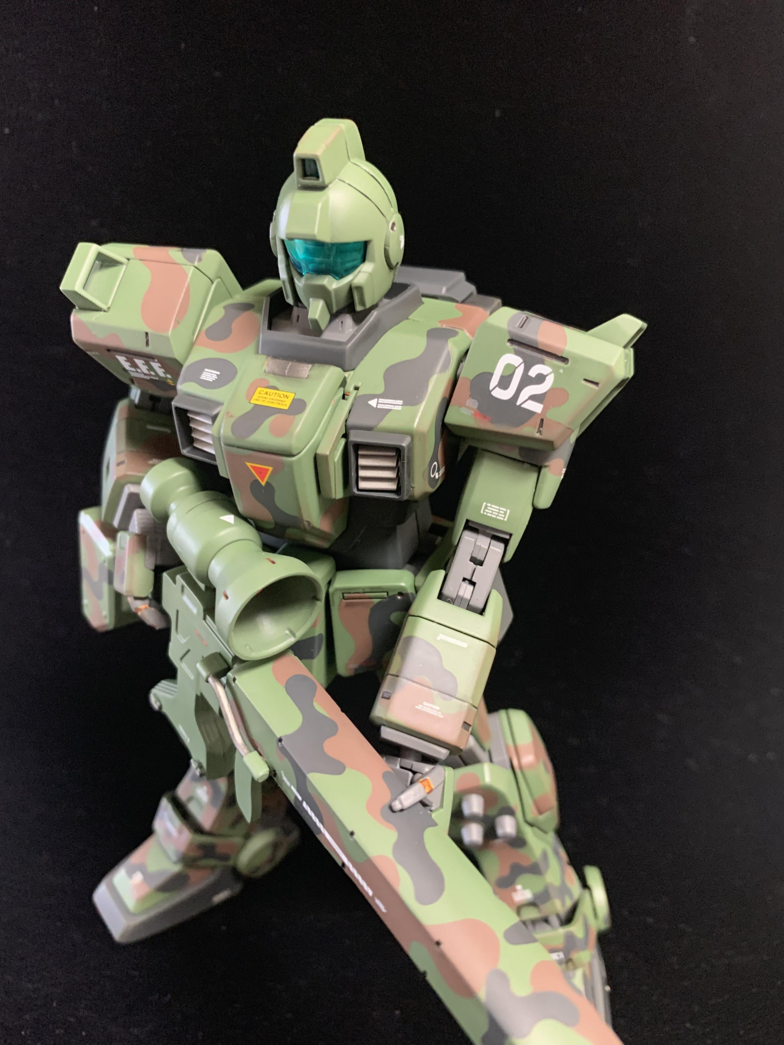 MG 陸戦型ジム クラウド迷彩仕様｜Minokichiさんのガンプラ作品