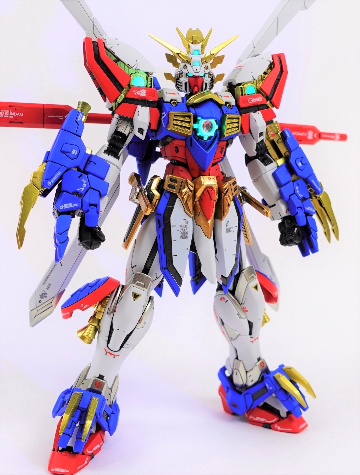 RG シャイニングゴッドガンダム スーパーハイパーモード