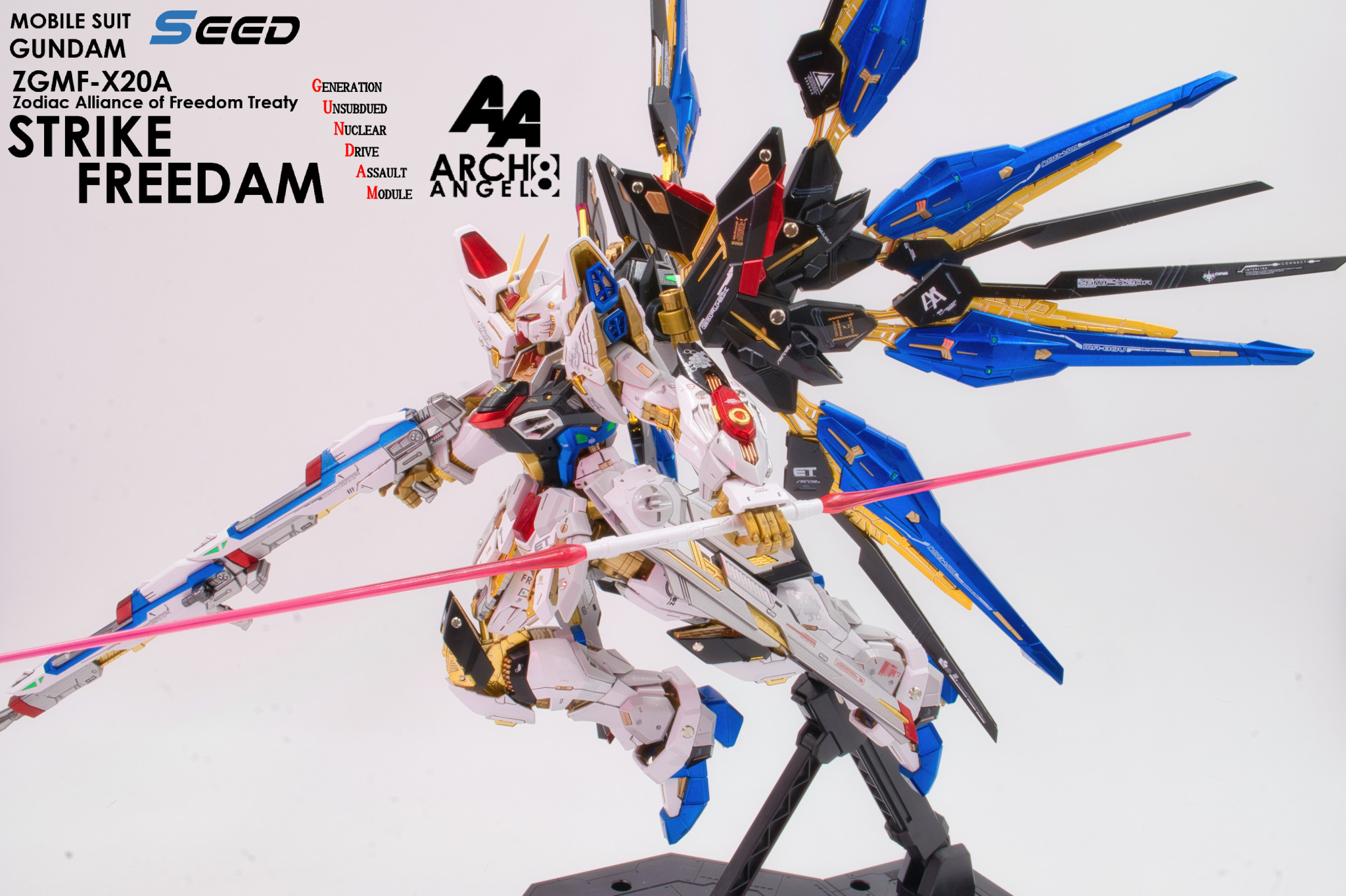 ZGMF-X20A_ストライクフリーダム_MGEX｜おすぎさんのガンプラ作品