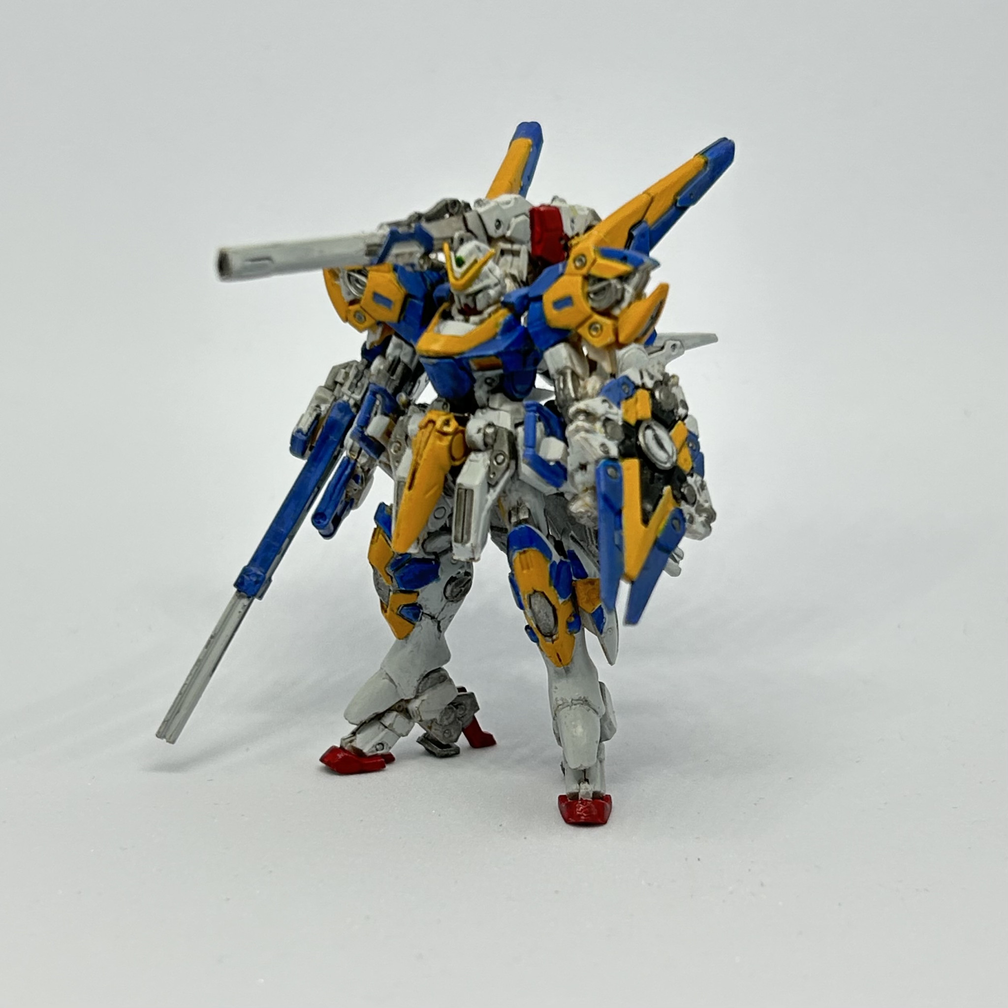 V2アサルトバスター(アーティファクト)｜八木ひつじさんのガンプラ作品