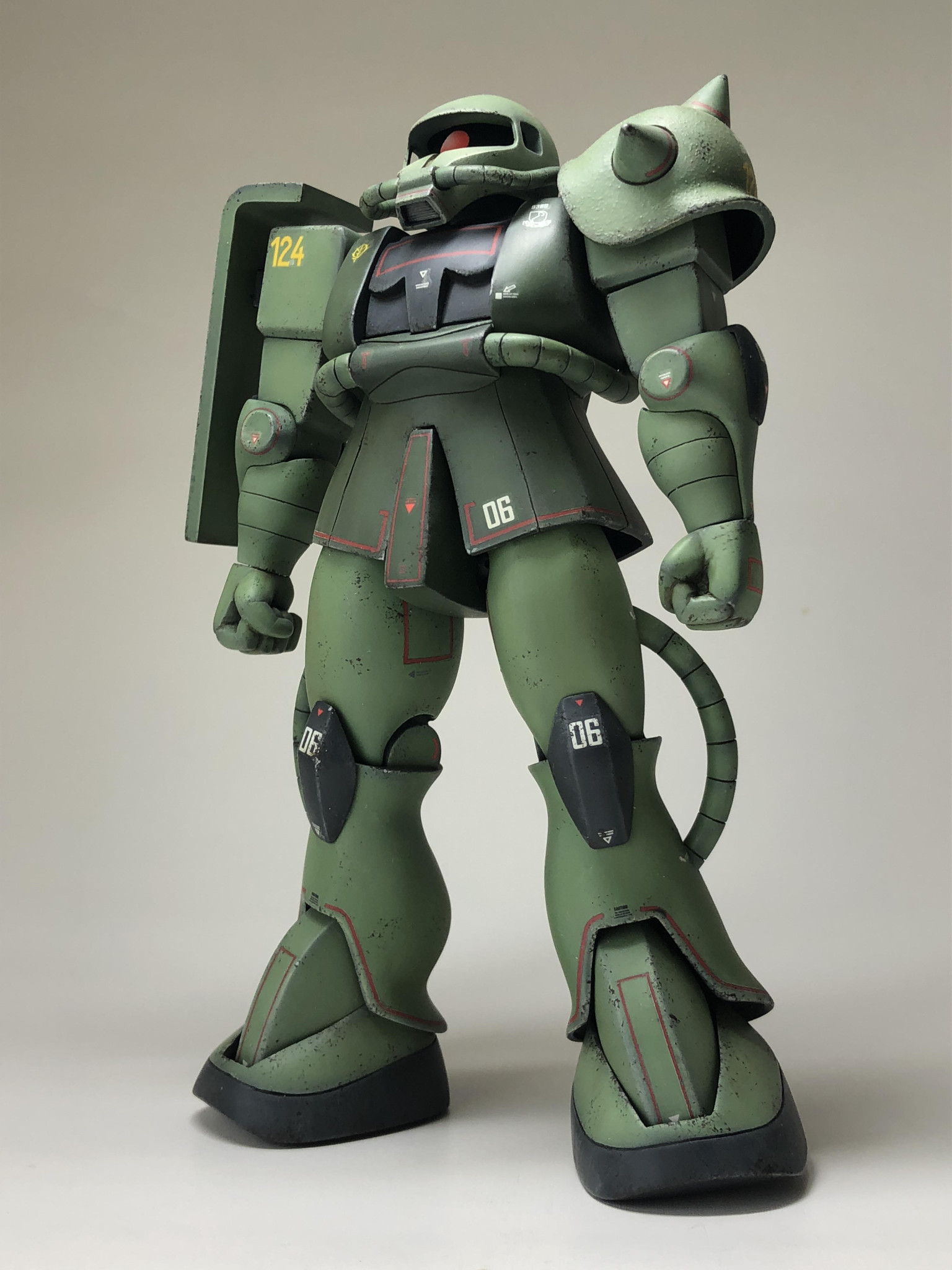 旧キット1/100 量産型ザク｜tako-yamaさんのガンプラ作品｜GUNSTA