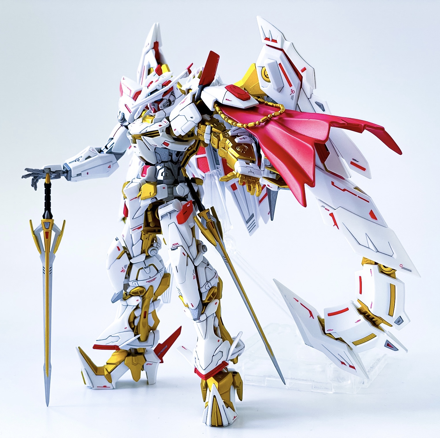 RG アストレイ ゴールドフレーム 天ハナ「華剣の姫」｜Riritoさんの
