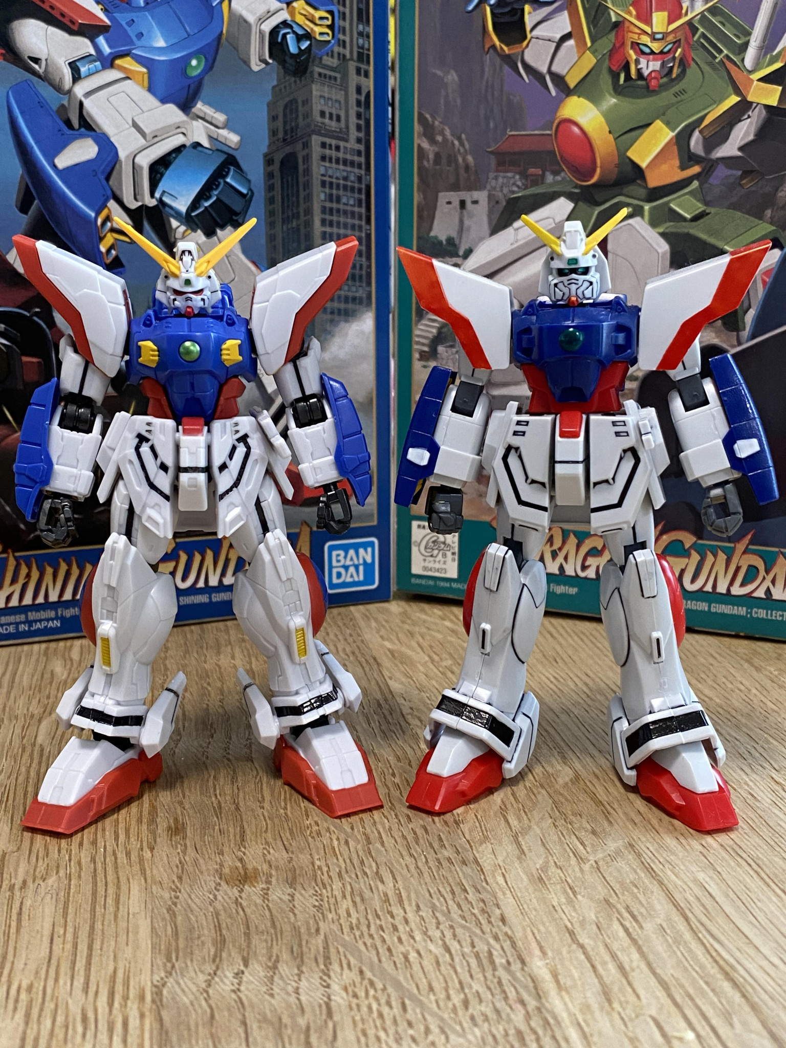 Gフレーム シャイニングガンダム✖️RGゴッドガンダム｜ゴッディさん